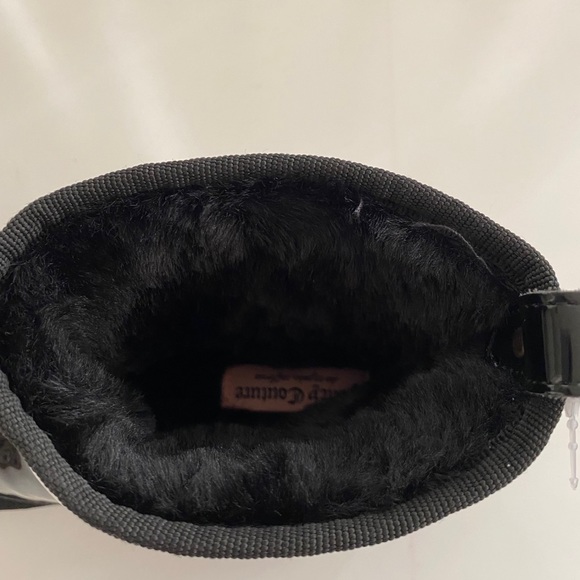 New Juicy Couture Klash Clear Black Boots - Picture 7 of 8